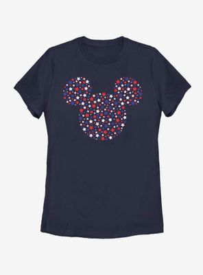 Disney Mickey Mouse Stars And Ears Womens T-Shirt