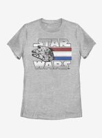 Star Wars Falcon Blast Off Womens T-Shirt