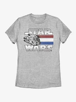 Star Wars Falcon Blast Off Womens T-Shirt