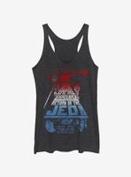 Star Wars Jedi Rasta Womens Tank Top