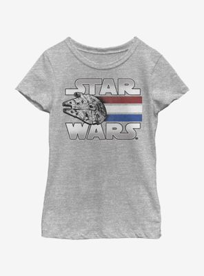 Star Wars Falcon Blast Off Youth Girls T-Shirt