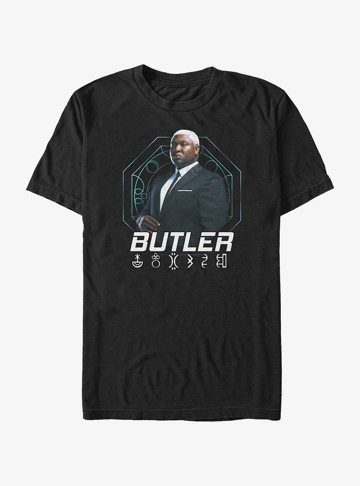 Disney Artemis Fowl Butler Hero Shot T-Shirt