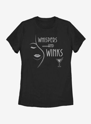 Dead To Me Whispers And Winks Logo Womens T-Shirt