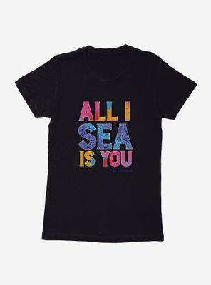 DC Comics Aquaman All I Sea Is You Womens T-Shirt