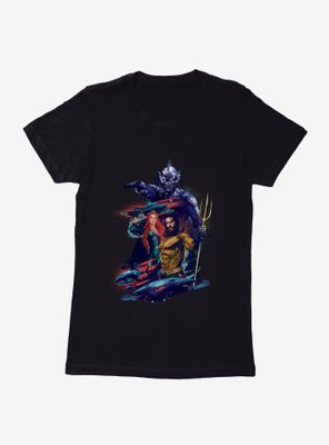 DC Comics Aquaman Atlantis Battle Womens T-Shirt