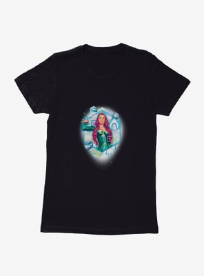 DC Comics Aquaman Princess Watercolor Womens T-Shirt