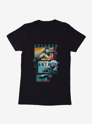 DC Comics Aquaman Black Manta Womens T-Shirt