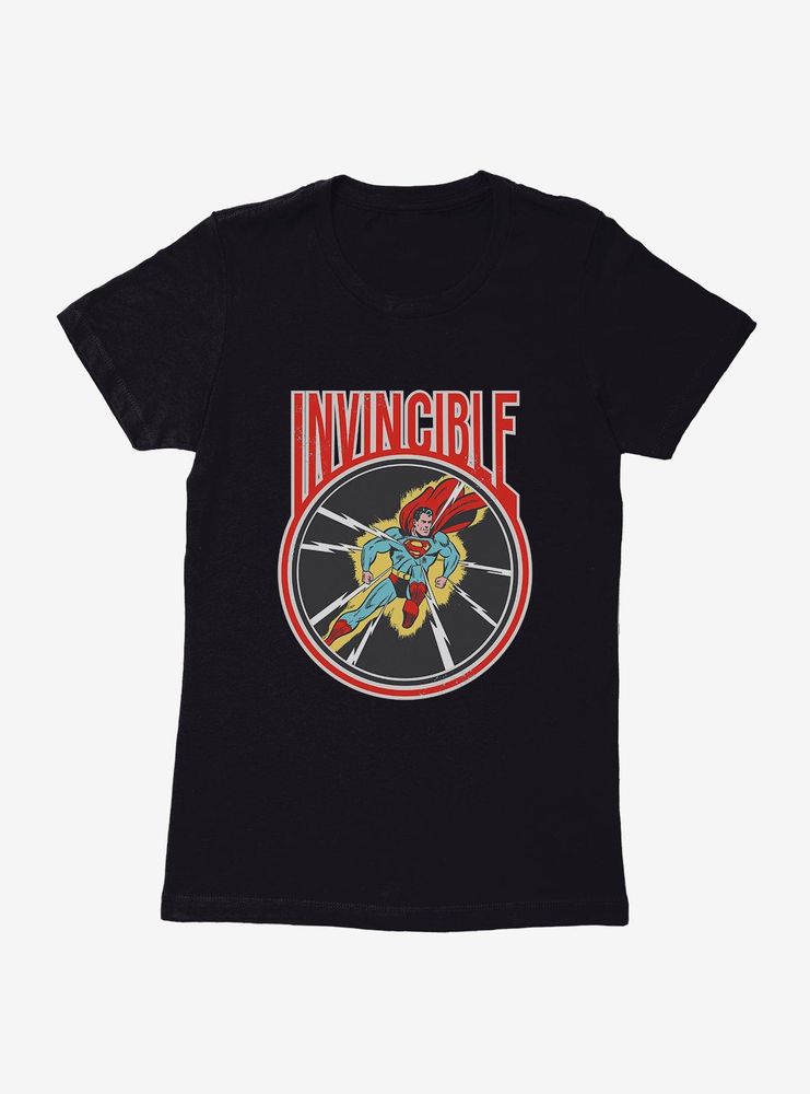 DC Comics Superman Invincible Womens T-Shirt