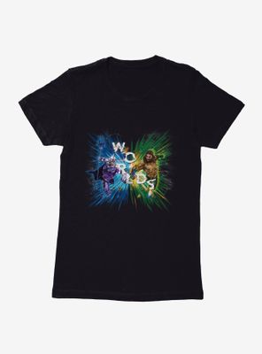 DC Comics Aquaman Worlds Collide Womens T-Shirt