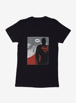 DC Comics Superman Speak The Truth Womens T-Shirt