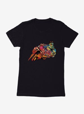 DC Comics Superman Tie Dye Flight Womens T-Shirt