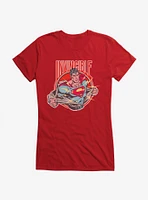 DC Comics Superman Invincible Hero Girls T-Shirt