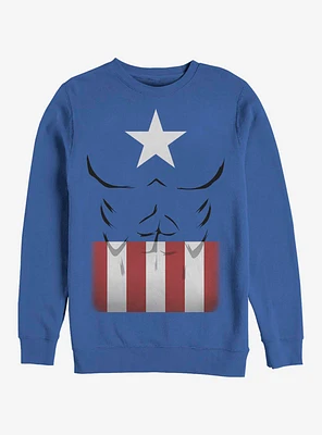 Marvel Captain America Simple Suit Sweatshirt