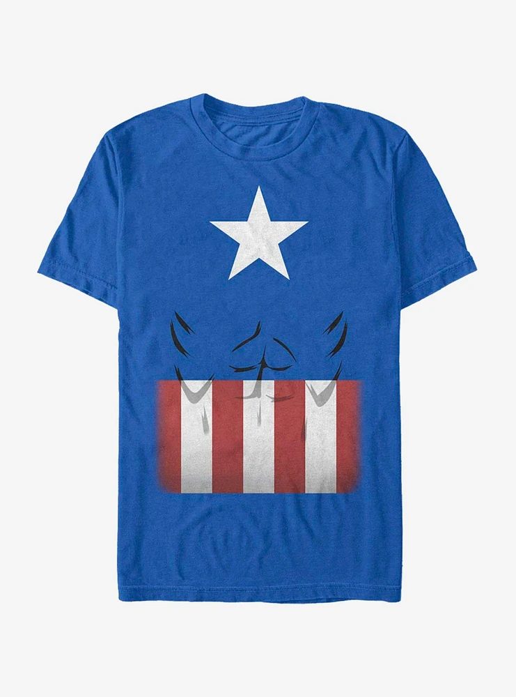 Marvel Captain America Simpler Suit T-Shirt