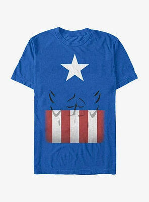 Marvel Captain America Simpler Suit T-Shirt