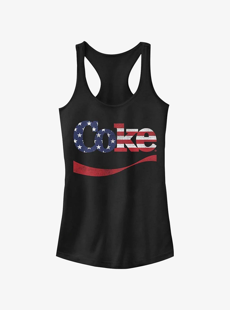 Coke Spangled Girls Tank