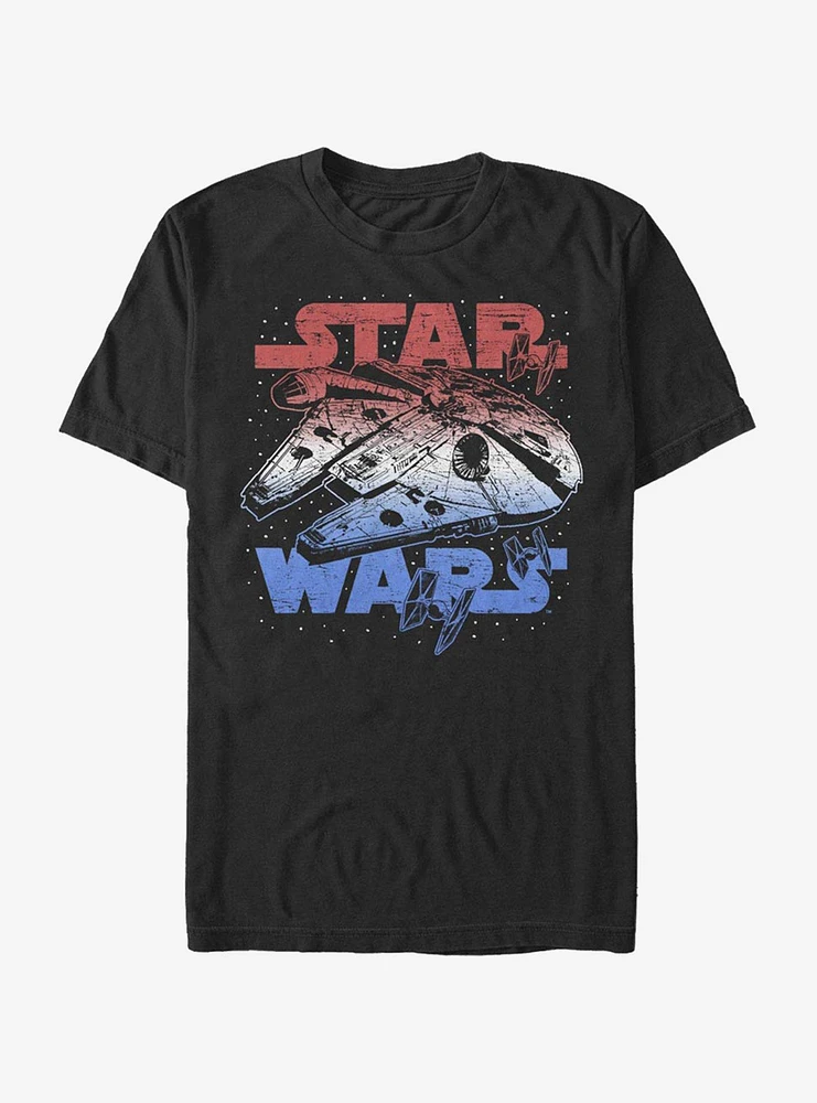 Star Wars Spangled Falcon T-Shirt