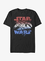 Star Wars Spangled Falcon T-Shirt