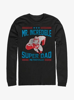 Disney Pixar The Incredibles Athletic Superdad Long-Sleeve T-Shirt