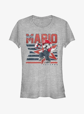 Super Mario Bros. Soccer Star Girls T-Shirt