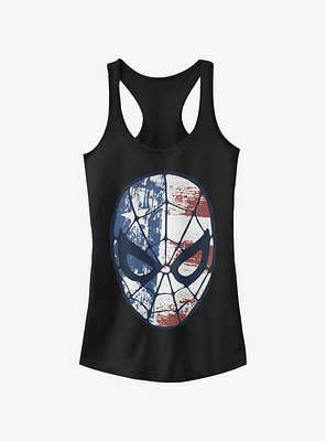 Marvel Spider-Man Spidey Americana Girls Tank