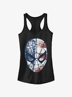 Marvel Spider-Man Spidey Americana Girls Tank