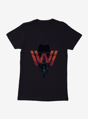 Westworld Man Black W Icon Womens T-Shirt