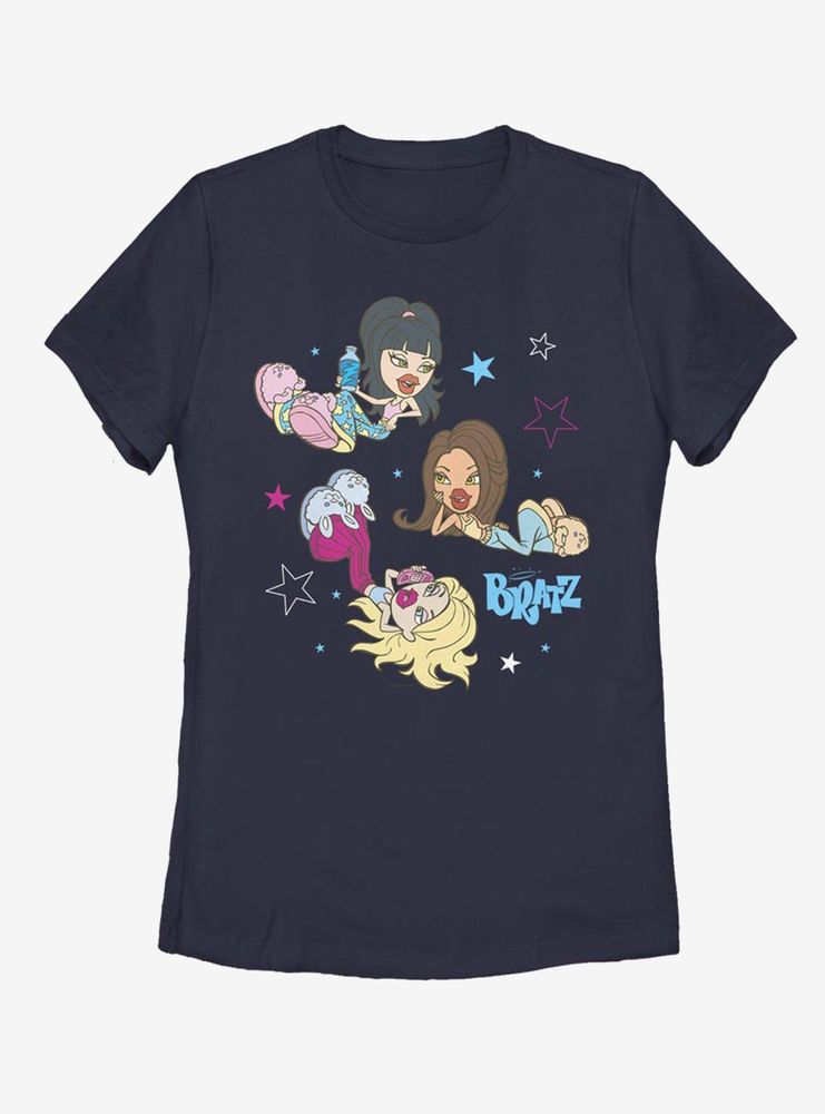 Bratz Sleep Over Womens T-Shirt