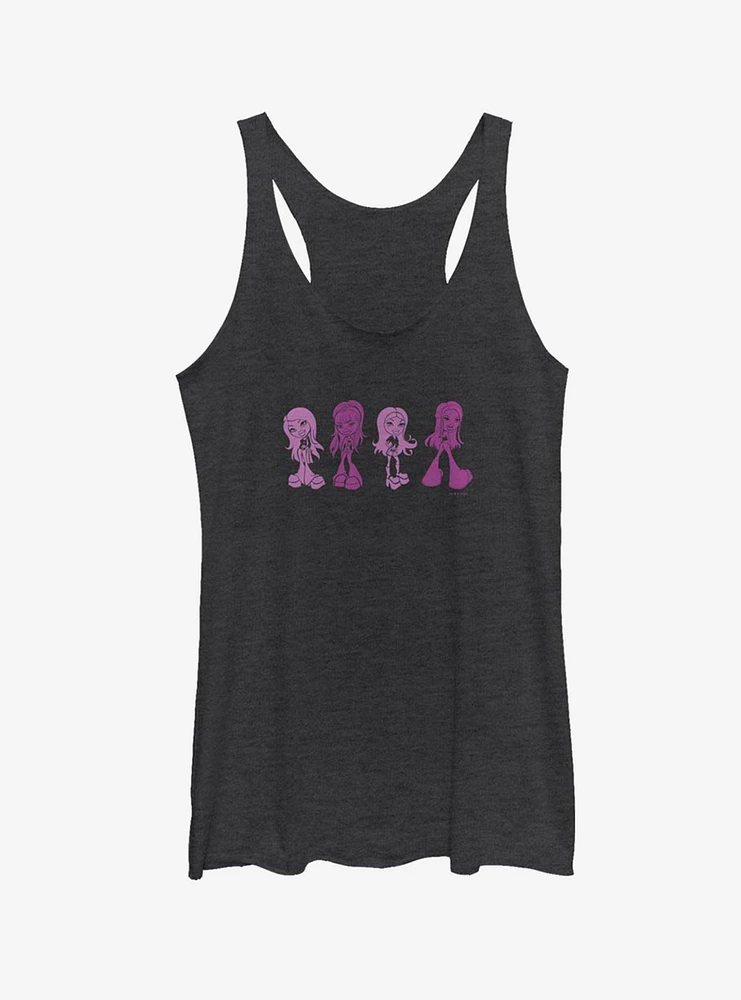 Bratz Minimal Art Womens Tank Top