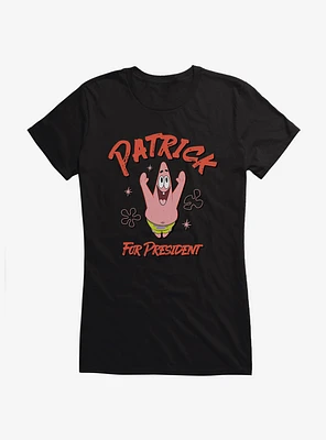 SpongeBob SquarePants Patrick For President Girls T-Shirt