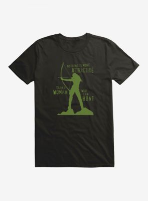DC Comics Arrow Woman On A Hunt T-Shirt