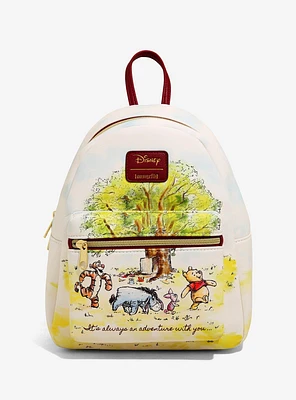 Loungefly Disney Winnie The Pooh Sketch Mini Backpack