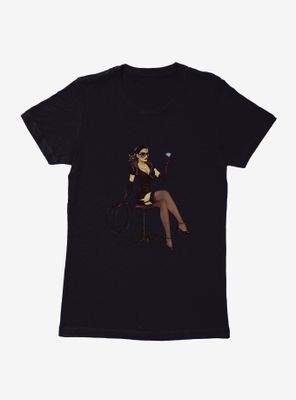 DC Comics Bombshells Meet Catwoman Womens T-Shirt