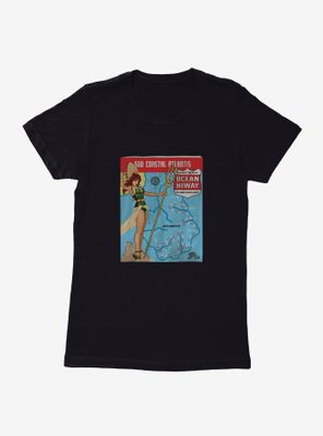 DC Comics Bombshells Mera Coastal Route Womens T-Shirt