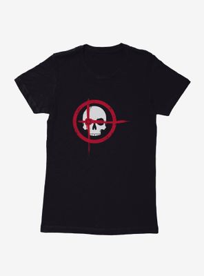 DC Comics Arrow Target Skull Womens T-Shirt
