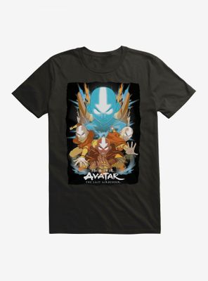 Avatar: The Last Airbender Aang Master Of All Elements T-Shirt
