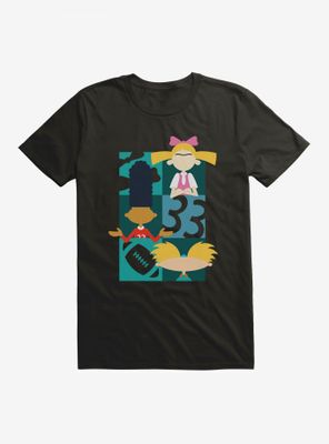 Hey Arnold! Icon Silhouettes T-Shirt