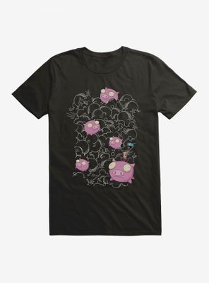 Invader Zim Pig Stampede T-Shirt