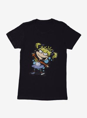 Rugrats Angelica Graffiti Womens T-Shirt