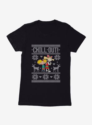 Hey Arnold! Chill Out Womens T-Shirt