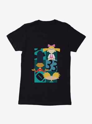 Hey Arnold! Icon Silhouettes Womens T-Shirt