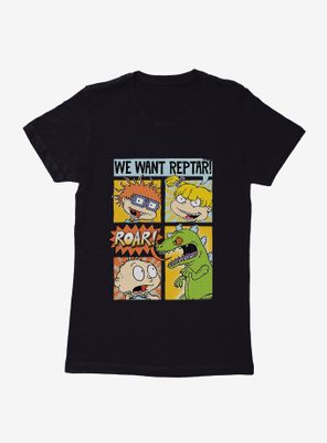 Rugrats We Want Reptar Womens T-Shirt