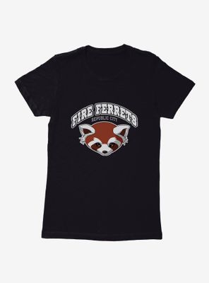 The Legend Of Korra Fire Ferrets Icon Womens T-Shirt