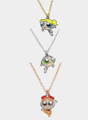 The Powerpuff Girls Best Friend Necklace Set