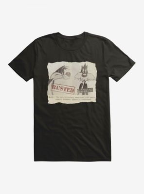 Looney Tunes Sylvester Wanted Poster T-Shirt
