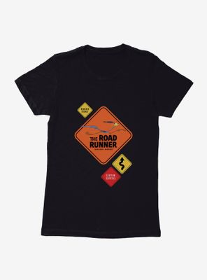 Looney Tunes Road Runner Signs Womens T-Shirt