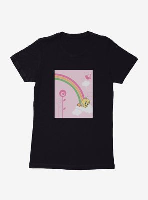 Looney Tunes Tweety Bird Rainbow Womens T-Shirt