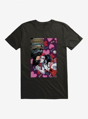 DC Comics Batman Harley Kissing T-Shirt