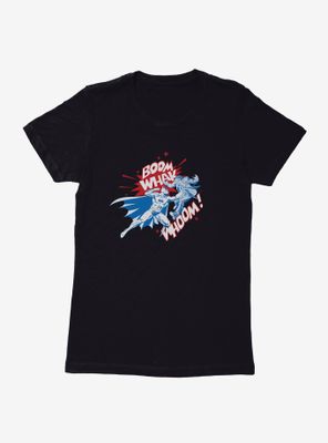 DC Comics Batman Americana Brawl Womens T-Shirt