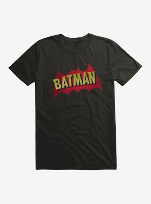 DC Comics Batman Name And Bat Logo T-Shirt
